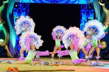 Concurso de comparsas infantiles del Carnaval de Las Palmas de Gran Canaria (Foto TA)